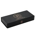 custom logo black folding paper box packing luxury magnet gift box factory in China,magnetic gift box