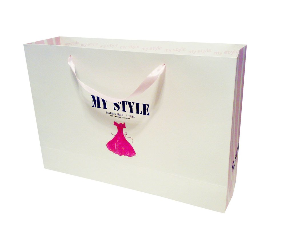 custom low cost paper shopping bag paper,shopping bag with matt lamination,unique shopping paper bag