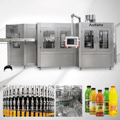 China juice filling packaging machine for screw cap Full automatic juice filling machine production line prices factory direct supplier