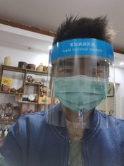 China Medical lsolation mask Transparent medical isolation mask against splash supplier