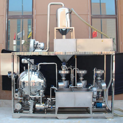 Soy milk tofu production line Small Soybean Lump Food Processing supplier