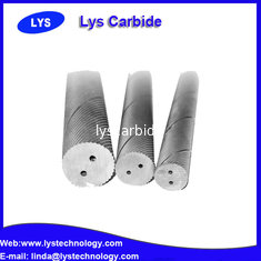 China Tungsten carbide rod with double helix holes for sale supplier