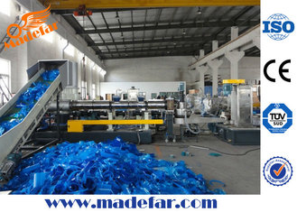 China PP/PE Waste Film&amp;Flakes Granulating Line supplier