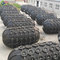 Pneumatic Rubber Fender with chain &amp; tire net with connection flanges quay fender fenders for ships supplier