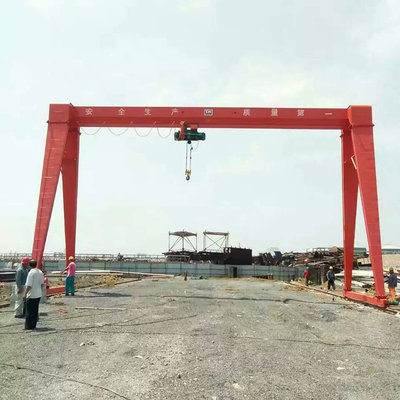 China Shandong Province Taian Xintai City Wireless Remote Control Gantry Crane supplier