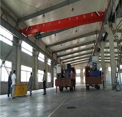 China New Single Girder Overhead Crane with CD1 MD1 Electric Hoist Price supplier