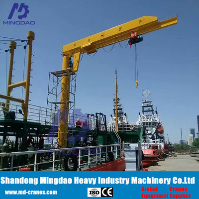 China Taian City Electric Hoist Jib Crane Lifting Equipment for Sale supplier