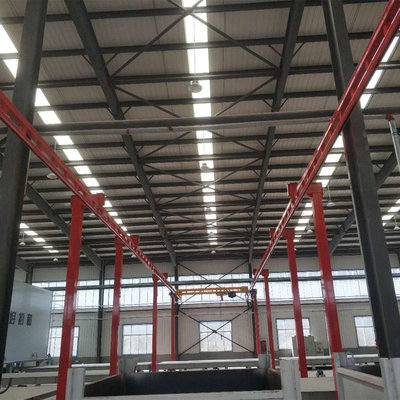 200kg 300kg 500kg Light Duty KBK Overhead Crane with Electric Chain Hoist supplier