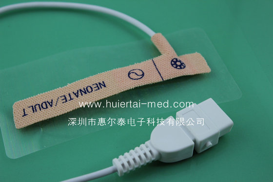 China BCI 9 Pin Disposable Spo2 Sensor For Patient Monitor With White Wire supplier