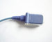 Blue Grey 6Pin-DB9 Mindray Spo2 Cable 2.4 Metre OEM 0010-20-42594 supplier