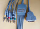 GE 15 Pin ECG / EKG Cable 10 Leads MAC 1200 MAC 500 Banana 4.0 IEC supplier