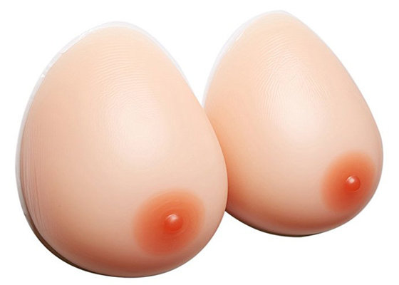 China Full Silicone Breast Prosthesis Artificial Girl For Sex , Fake Rubber Boobs supplier