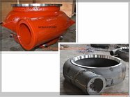 High Efficiency Submersible Slurry Pump Spare Parts High Abrasion OEM / ODM Available