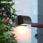 MIROLAN Wall Sconces,5W Quarter LED Outdoor Wall Lights for Houses,Modern LED Aluminum Waterproof Wall Lamp Indoor