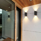MIROLAN Indoor Outdoor Wall Light Fixture , Wall Mount Porch Light , Dual Head Up and Down Light Wall Sconce