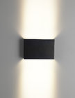 Warm White Horizontal Outdoor Wall Lamp , Aluminum 2 * 8W Exterior Up and Down LED Wall Light