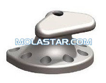 China Marine Bollard Ductile Cast Iron Tee Head Mooring Bollard Cast Steel Iron Tee Mooring Bollard supplier
