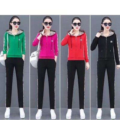 Sports And Leisure Fashion Suit Women's Clothing 2022 Spring And Autumn New Two-Piece Trend
