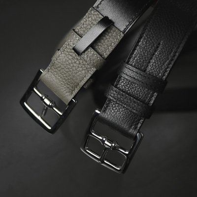 Customized German Imported TOGO Cowhide Stainless Steel Pin Buckle Casual Business Men's Belt / mens leather belts