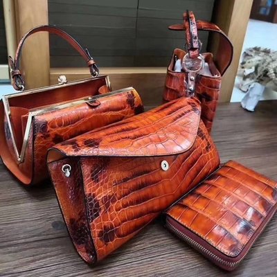 New Python Leather Women's Bag Leather Snakeskin Handbag