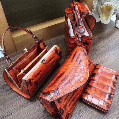 New Python Leather Women's Bag Leather Snakeskin Handbag