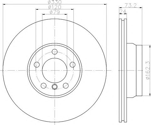 BMW Auto Brake Parts 2 3 4 F30 F31 F34 F35 Engine 2.0L 3.0L (2011-) 34116792221