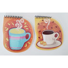 China whole supplier printing children's spiral bound board books/NINGBO TGS school notebook