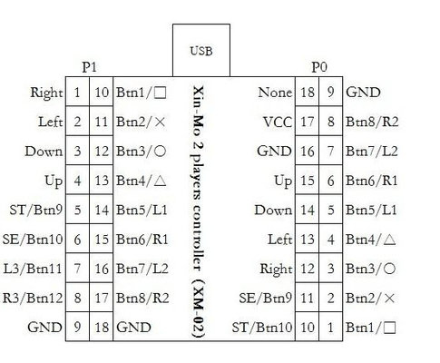 USD14---Mame Xin Mo Arcade To USB Controller 2