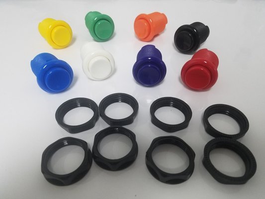 28mm drilling hole Arcade concave Push Button with built in switch