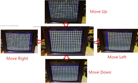 Adjustment of picture position Converter Adjustable converting board connect to any JAMMA for adjust Image Position