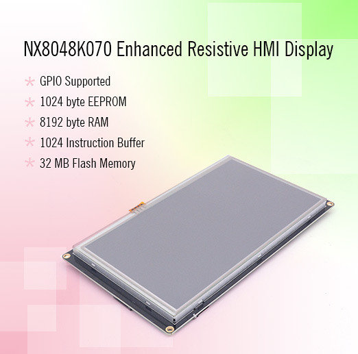 Nextion Enhanced NX8048K070 - Generic 7.0'' HMI Touch Display