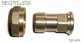 TLY-1076 1/2&quot;-2&quot; MF  water  meter brass nut free connection NPT copper fittng water oil gas mixer matel plumping joint supplier