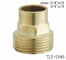 TLY-1076 1/2&quot;-2&quot; MF  water  meter brass nut free connection NPT copper fittng water oil gas mixer matel plumping joint supplier