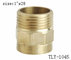 TLY-1081 1/2&quot;-2&quot; MF  water  meter brass nut  free connection NPT copper fittng water oil gas mixer matel plumping joint supplier