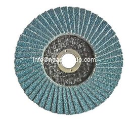 China Zirconia Alumina Flap Disc GRINDING WHEELS-TYPE 27 Abrasive Blaze R980P Coarse Grit Center Mount Plastic Flat Flap Disc supplier