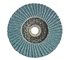 Zirconia Alumina Flap Disc GRINDING WHEELS-TYPE 27 Abrasive Blaze R980P Coarse Grit Center Mount Plastic Flat Flap Disc supplier