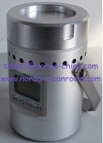 China portable Microbial air sampler for clean room environment   MODEL PBS  stainless steel sampling head supplier