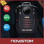 Novestom NVS3-B 1950mAh New arrival custom made built-in WIFI and GPS outdoor 4G body worn camera