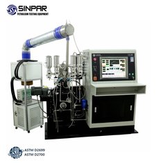 China Octane analyzer with RON MON test methods, with reference fuel blender SINPAR FTC-M2 supplier