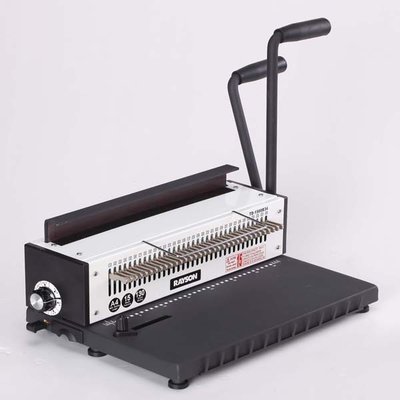 China Square Hole 3:1 Double Wire Binding Machines Coil Binding Rayson TD-1500B34 supplier
