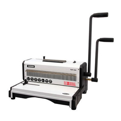 China Book Binding Manual Wire Binding Machine For Home / Office Rayson TD-200 supplier