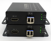 4K HDMI fiber optical extender，Supports resolutions up to 4096x2160 / 24p, 30p