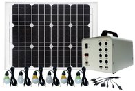 Portable Solar home system 30W with LED lighting &amp; USB charging, CE/ROHS