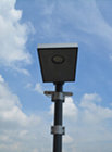 8W  Integrated solar street light 5days rainy memory outdoor IP65 high lumens