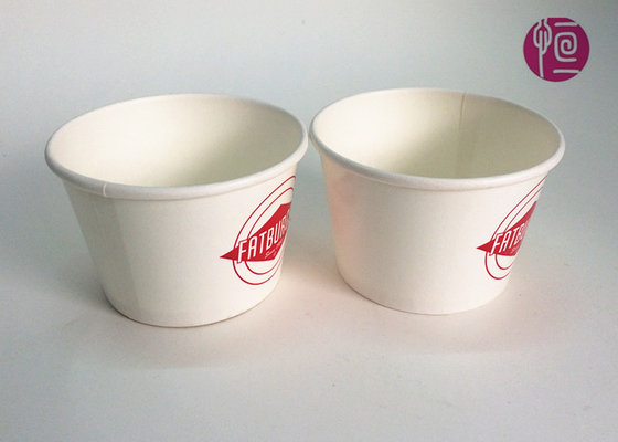 China Round Paper French Fries Cup , 8 ounce Paper Cups Bottom Diameter 70mm supplier