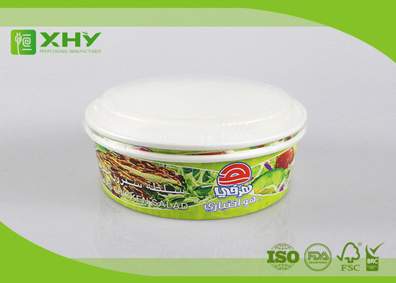 China Professional Paper Salad Bowls Disposable Soup Bowls With FDA Certificate supplier