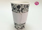 12oz White Coffee Sleeves Offset Paper With Logo Single Wall Paper Cup supplier