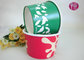 Customize 8oz PE Coated Disposable Ice Cream Bowl With Dome Lid supplier