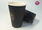 Disposable Coffee Paper Cup Liquid Container Height 101mm BRC FDA supplier