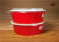 High / Low Temperature Resistant Take Away Paper Salad Bowls With Lids supplier